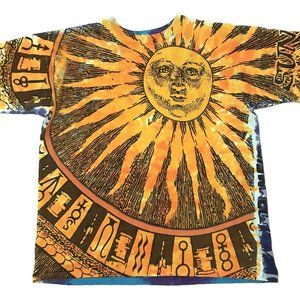 Chris Pinkerton Liquid Blue Shirt Sun Moon 1992